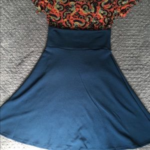 LulaRoe Azure Skirt